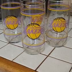 LAKER'S FANS GLASSWARE