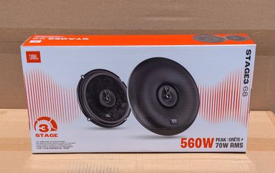 JBL Car Speakers with Grilles 6 1/2" 2-Way Coaxial Speaker System 560 Watts Stage 3 68 🚨 Payment Options Available 🚨 No Credit Needed 🚨