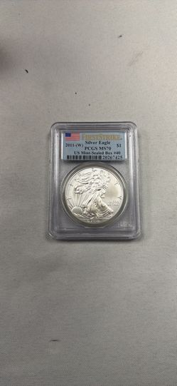 2011-(W) First Strike American Silver Eagle PCGS MS70 Coin