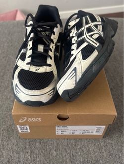 Asics GEL-1130 Sneakers Black Cream Size 10.5