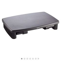 Amazon Basics Adjustable Computer Monitor Riser Desk Stand