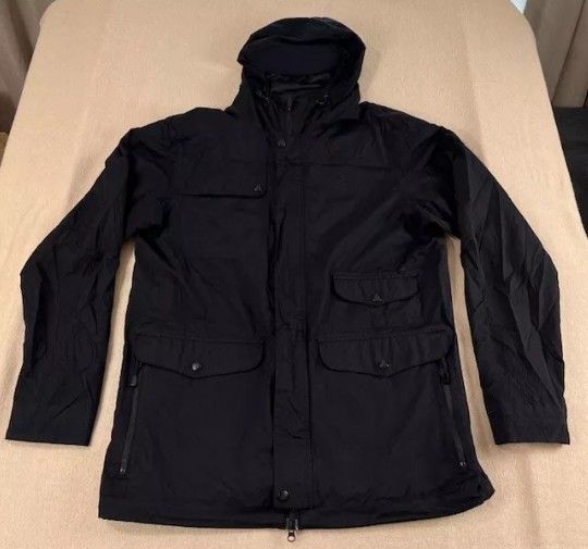 VTG Nike ACG Parka Storm Fit Double Layer Hooded Jacket Black 377808-010 Y2K