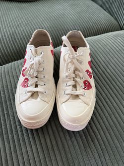 Converse x Comme des Garçons PLAY Sneakers – Size 9 women