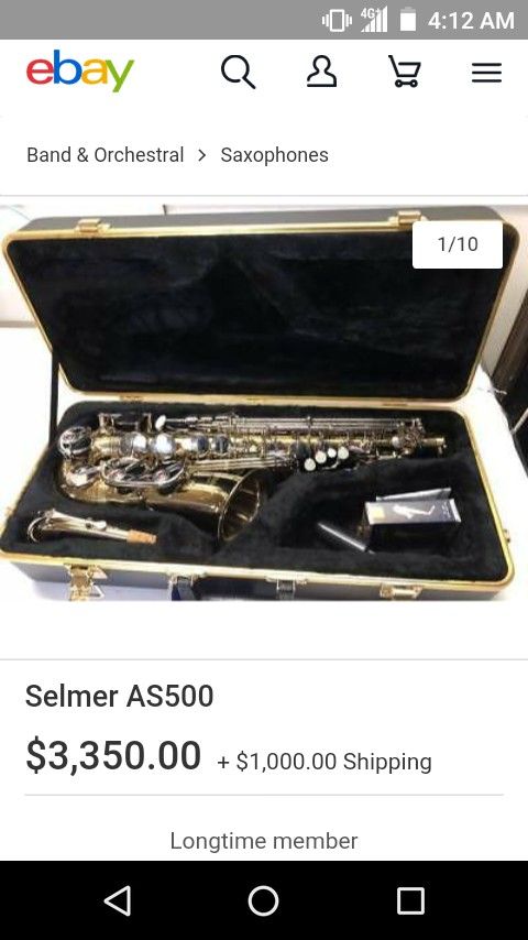 Selmer Saxophone Good Conditions