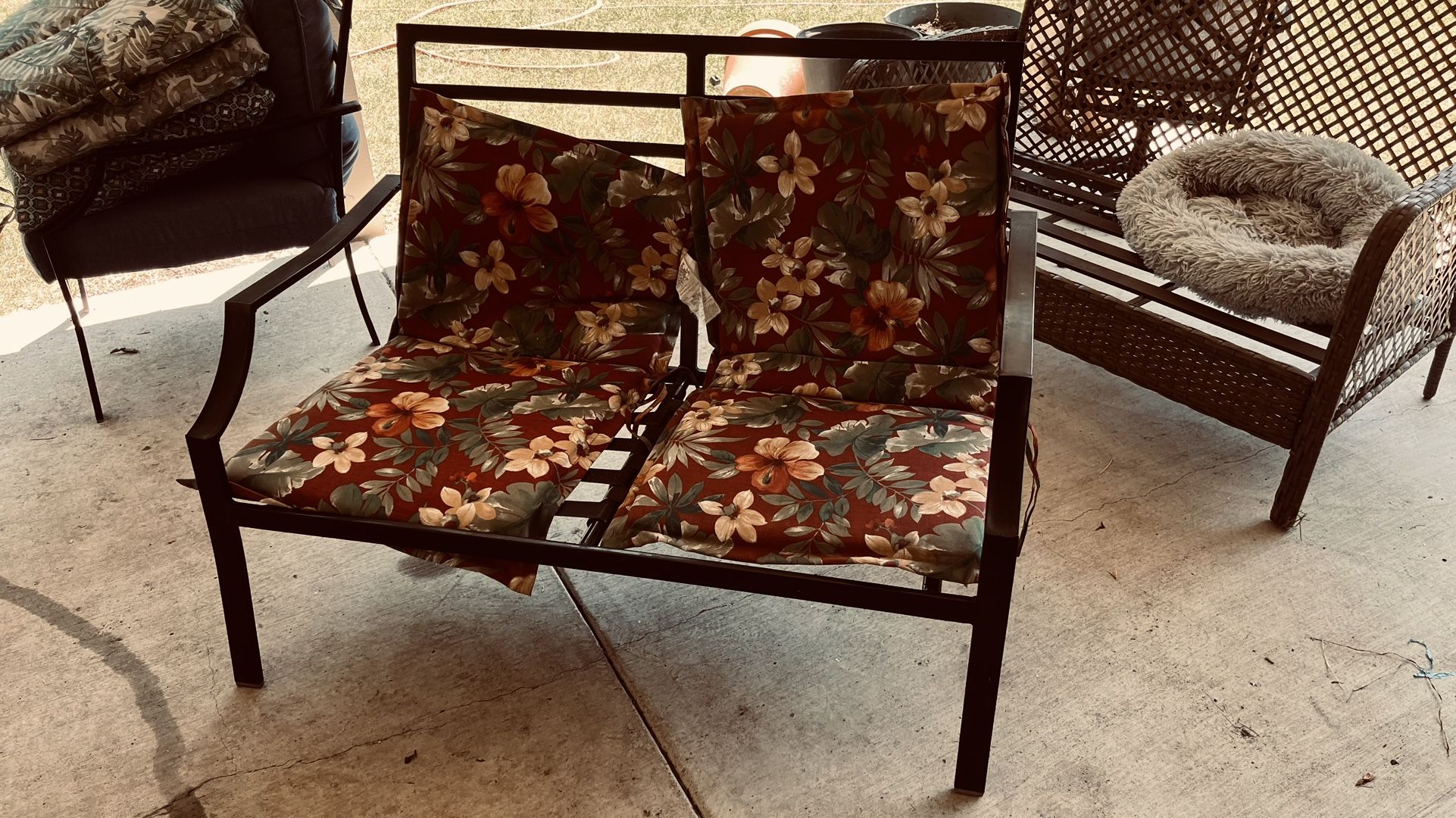 outdoor Loveseat Frame