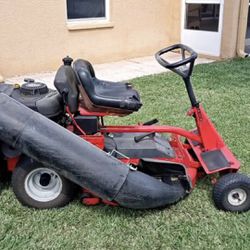 Snapper Riding  Lawnmower W Bagger And Mulcher