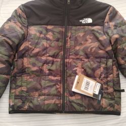 North Face Shasta (Reversible) Full Zip Hooded Jacket Big Kids SM Size 7/8