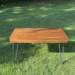 Desk (Mid-Century Modern W/ Drawer) Price Negotiable