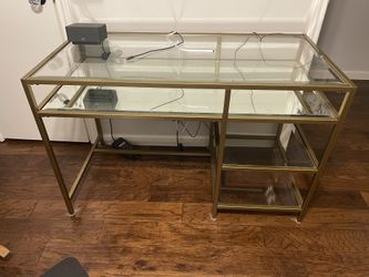 Glass Desk