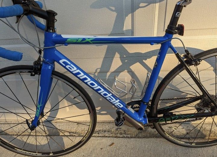 Canondale SLX 6 Carbon EN 14781 Men's Bike Blue White Local