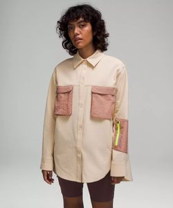 Lululemon Women’s Grid Fleece Hiking Overshirt
