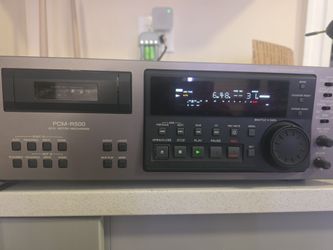 Sony PCM-R500 Professional Digital Audio Tape (DAT) Recorder for sale.