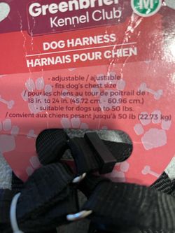 Medium dog harness