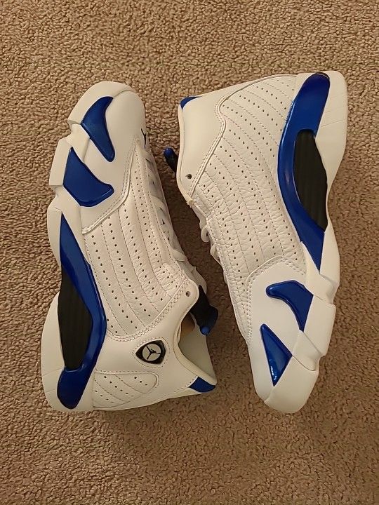 Air Jordan Retro 14 " Hyper Royal " Size 5.5wmns/4 Youth 