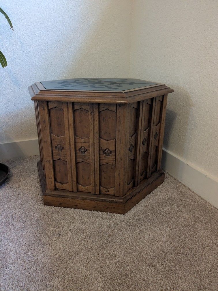 Hexagonal Side Table