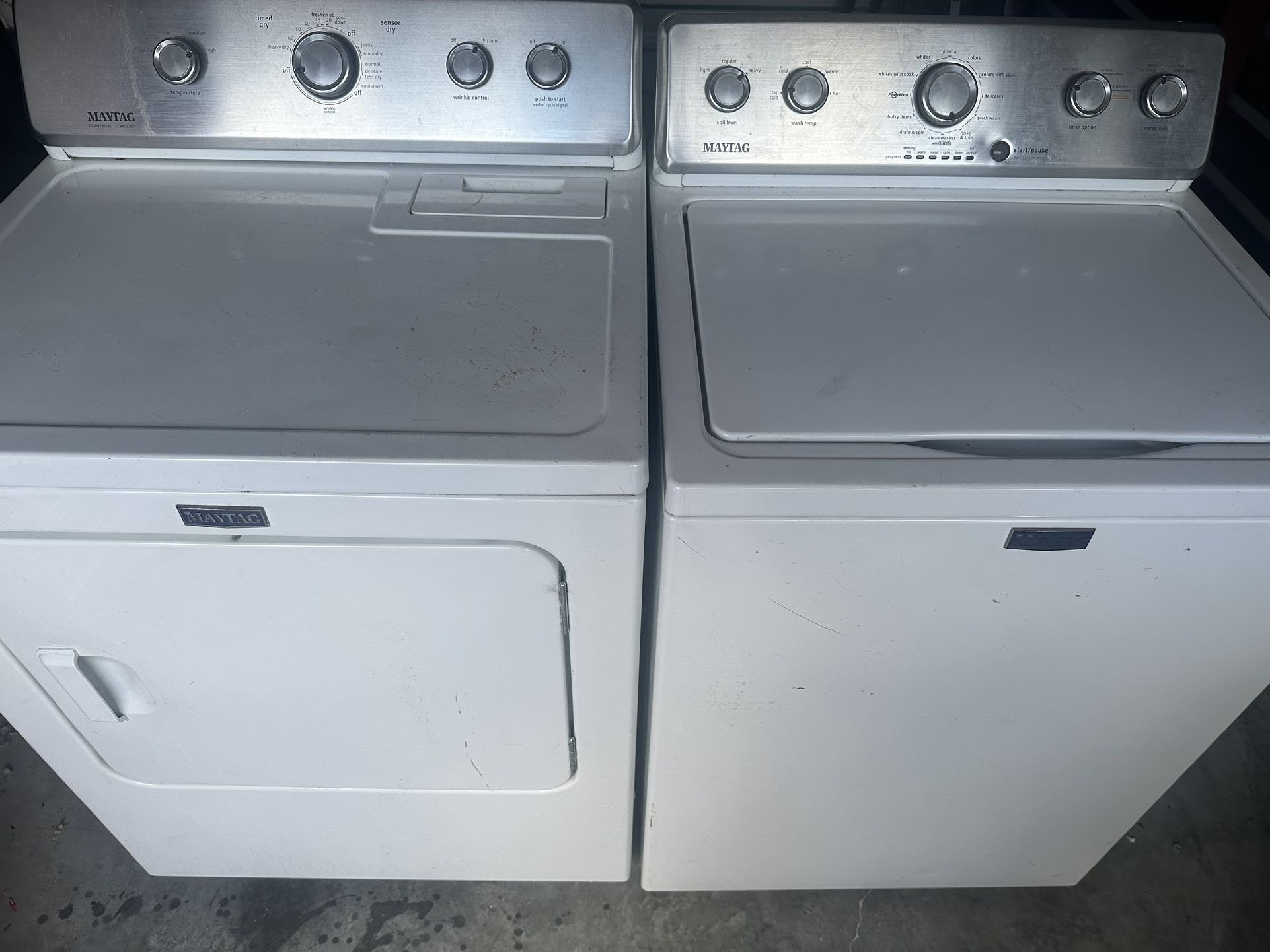 Maytag Power Washer & Dryer 