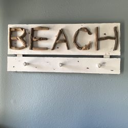 Beach Wall Sign