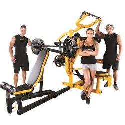 New PowerTec Fitness Commercial Free Weight WorkBench Multi System Gym WB-MS
