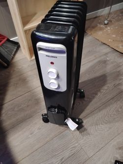 Two heaters, oil