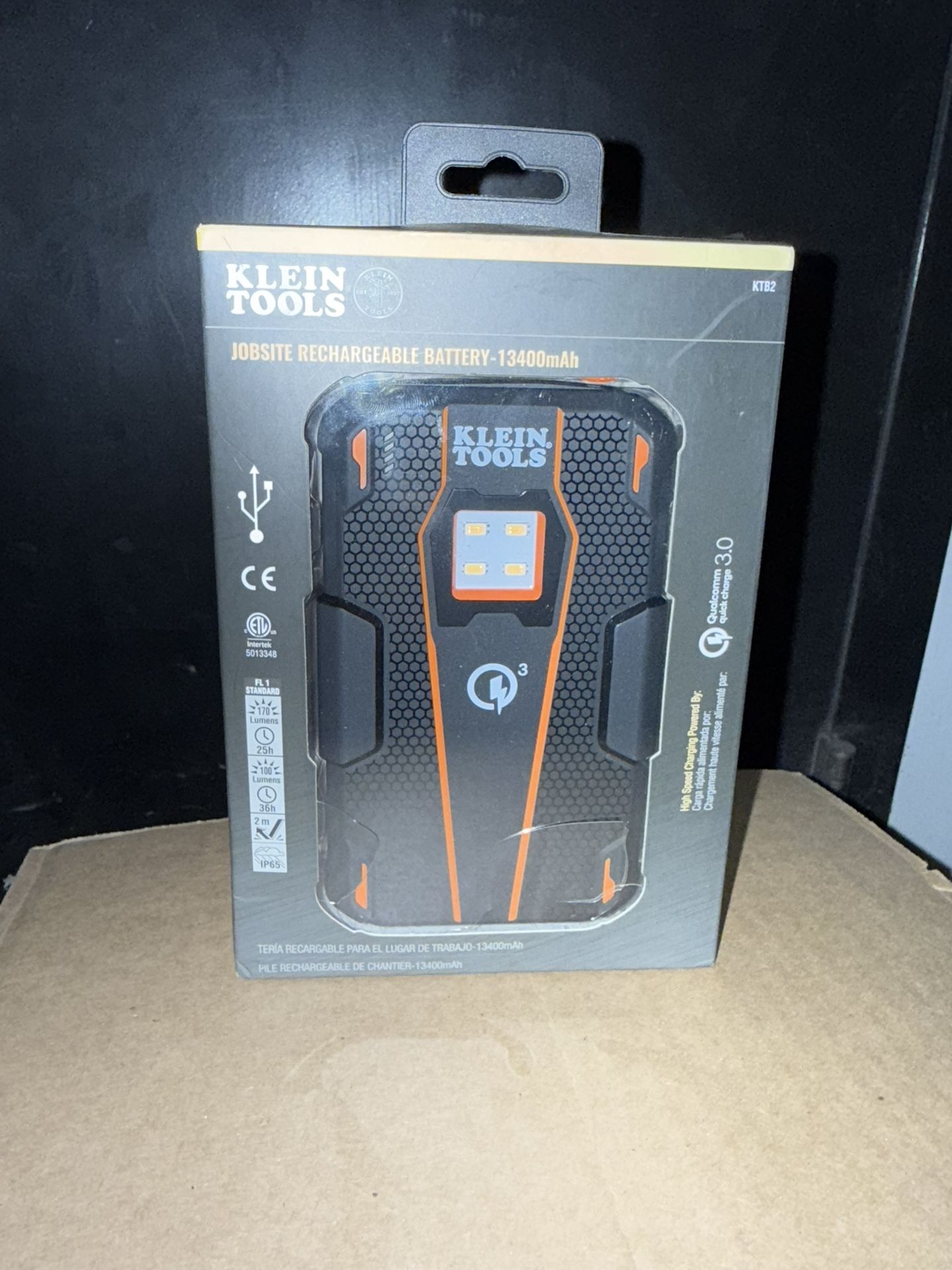 Klein Tools Battery JOBSITE RECHARGEABLE BATTERY-13400mAh