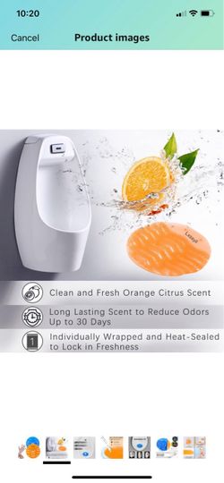 Deodorizer Screens 50 Pack Anti-Splash Urinal Screen Urinal Deodorizer Odor Freshener for Public Restrooms Restaurants Cafes Bars Schools Fits Wet & D