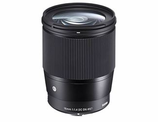 Sigma 16mm f/1.4 DC DN Contemporary Lens for Sony E