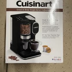 Cuisinart Grind And brew Single Serve Coffee Maker 