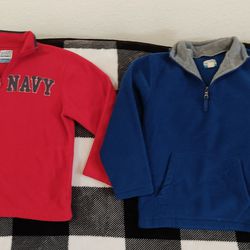 Boys  Size 7/8 Bundle $10 Cozy Sweaters  Fleece 