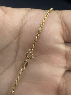 18 K , Gold Necklace 