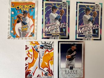2026 Donruss New York Mets Lot including numbered Jonah Tong Rookie.
