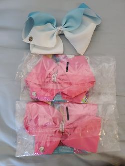 Jojo siwa moños nuevos 12 dólares por los 3
