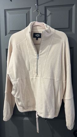 UGG Quarter-Zip Pullover Sweatshirt M
