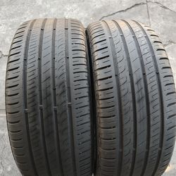 Pair of 2 used tires 225/55/r17 ‼️ free instalation‼️
