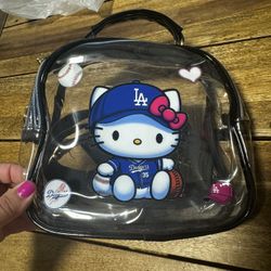 New Clear Dodgers Purse 
