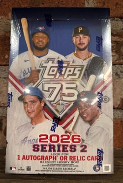 2026 Topps Series 2 MLB Baseball Hobby Box