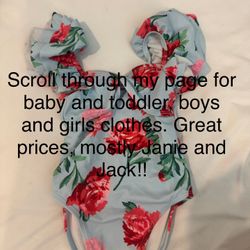 Janie and Jack Boys And Girls Toddler / Baby Clothes. Scroll Through My Page For Great Offers! 