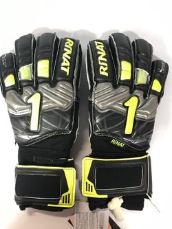 Rinat goalie gloves turf grass futsal indoor outdoor size 8 semiprofessional