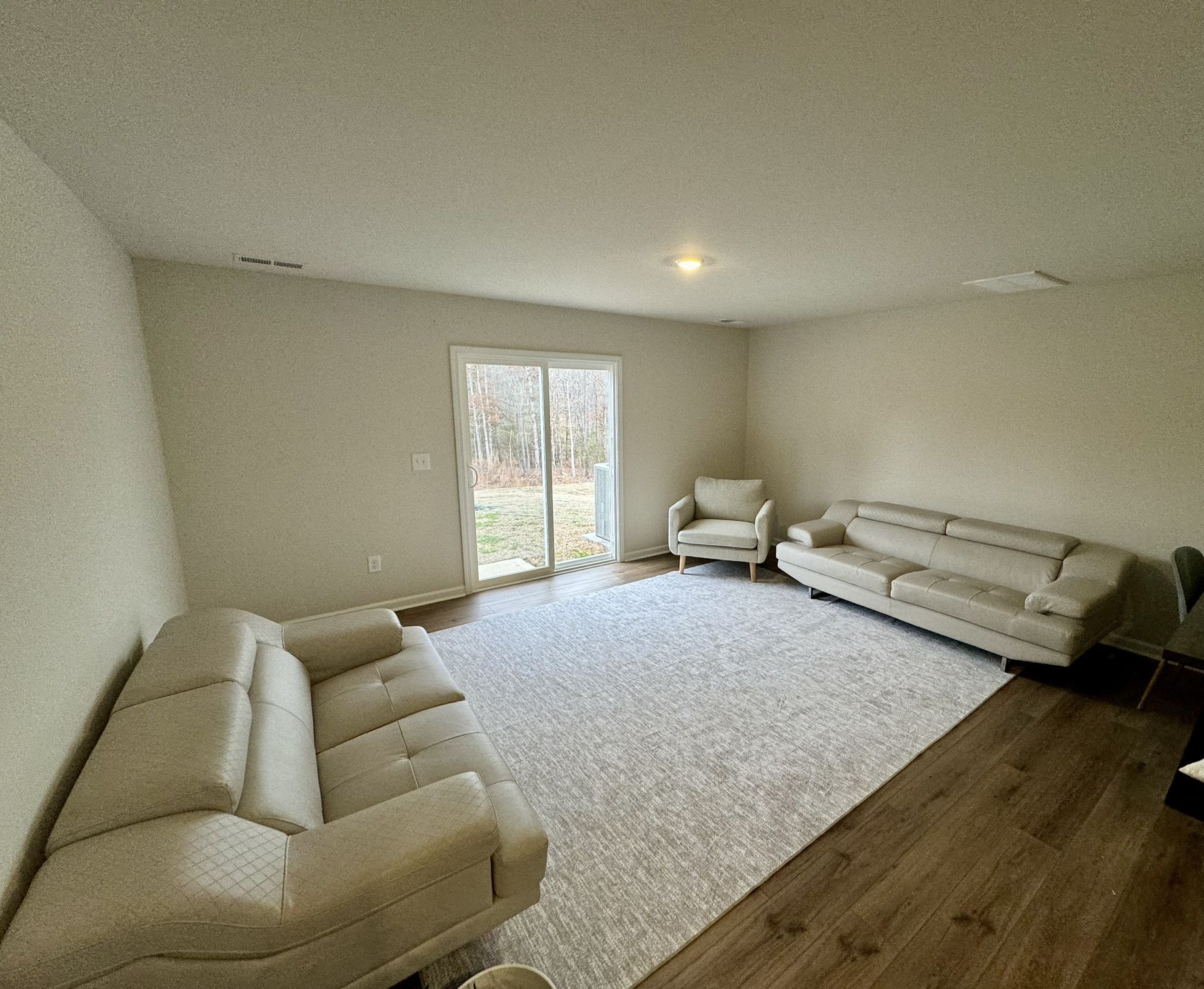 Two Modern Leather Couches / Free Delivery