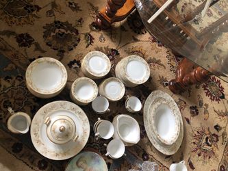 Kyoto 83 pc plate set