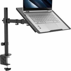 Single Laptop Notebook Desk Mount Stand