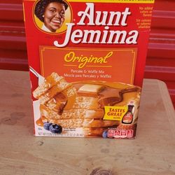 Original Aunt Jemima Unopened Pancake Mix Box