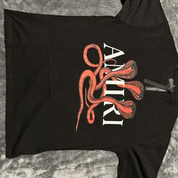 Black and red Amiri t-shirt XL