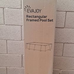 Brand New Evajoy 14' X 7' Rectangular Framed Pool