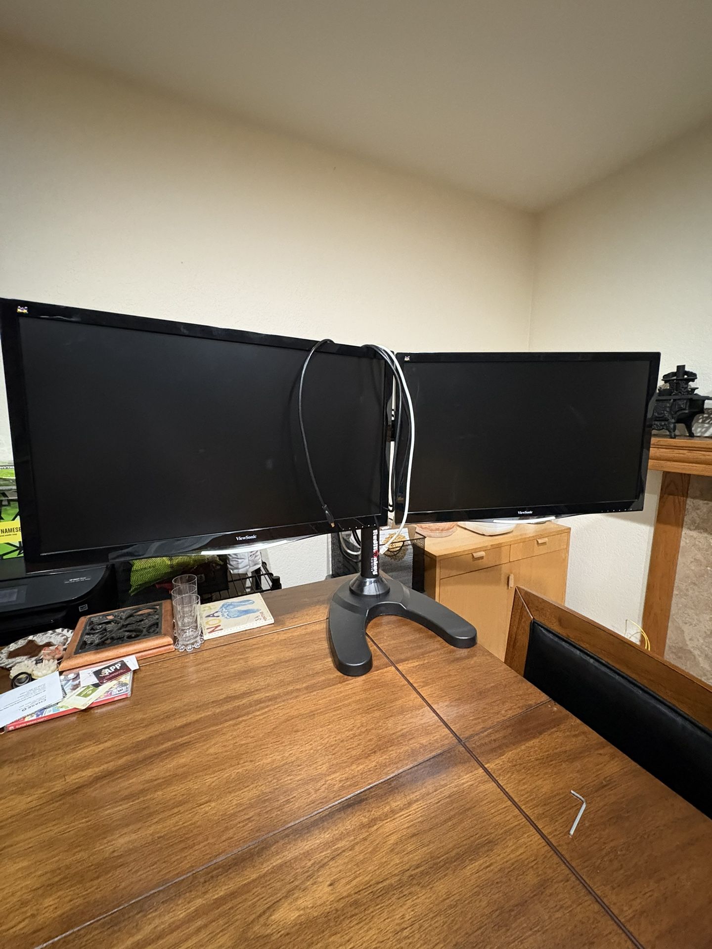Dual Gaming Monitor with Stand