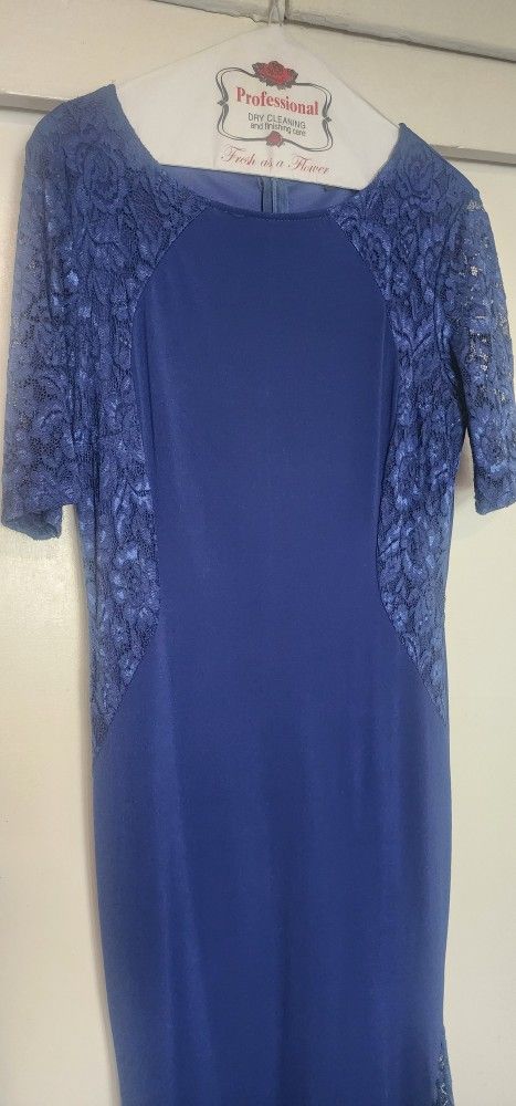 Elegant Blue Dress 👗