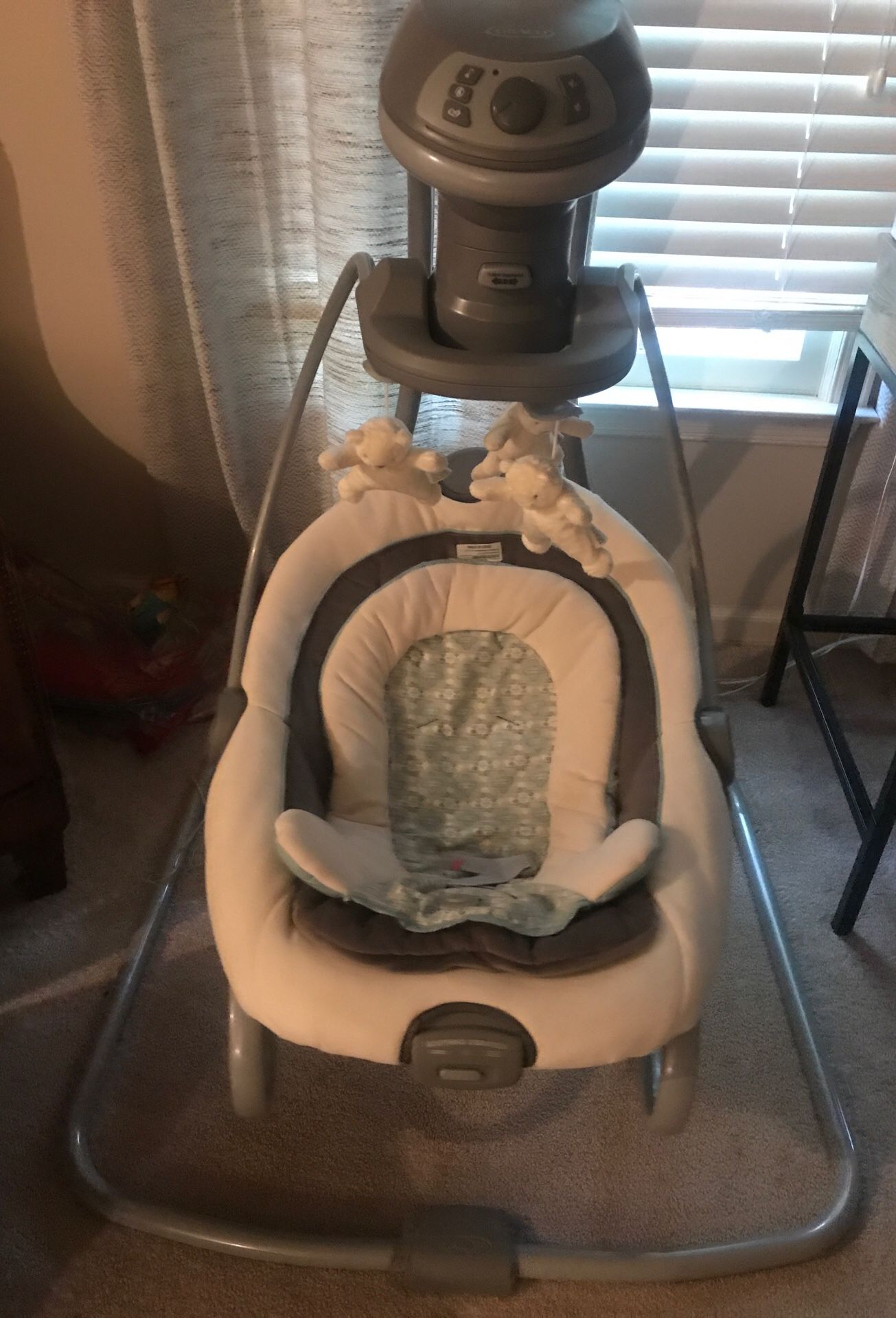 Graco duetsoothe rocker and swing baby swing and rocker