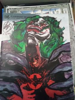 DC Flashpoint Beyond Signed Sketch Cover Comic