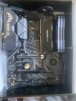 Tuf Gaming X570 Mother board + Vengeance Pro Ram + Ryzen 9 5900x