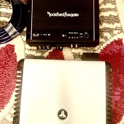 JL Audio (HD 1200/1) & Rockford Fosgate (500xD1)
