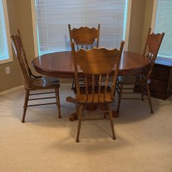 Dinner Table With 4 Chairs 